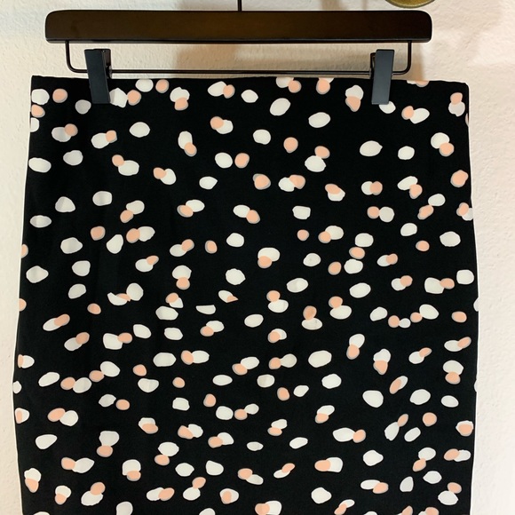 Philosophy Random Dot Print Pencil Skirt - Picture 3 of 8